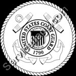 Coast Guard Seal BW