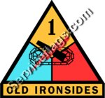 1st Armored patch