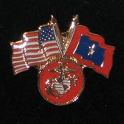USMC Veterans Flag Pin