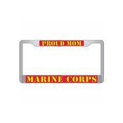 Proud Mom Marine Corps License Plate Frame (Limited Availability)