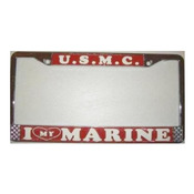 Love My Marine License Plate Frame (Limited Availability)