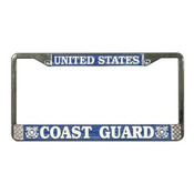 US Coast Guard License Plate Frame (Limited Availability)