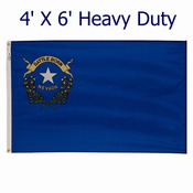 Spectrapro 4' X 6' Heavy Duty Outdoor Polyester Nevada Flag