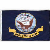 US Navy Flag, Nylon 2 X 3